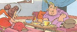 Un couple de romains